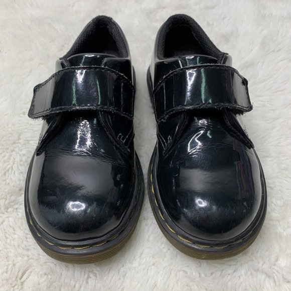 Dr. Martens Other - Dr Martens KAMRON T Kid's Black Patent Leather Shoes Size US 9/ EURO 26
